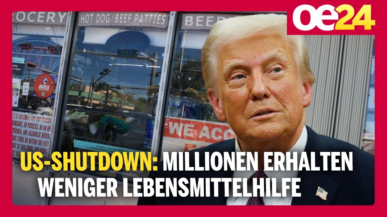 US-Shutdown: Millionen erhalten weniger Lebensmittelhilfe