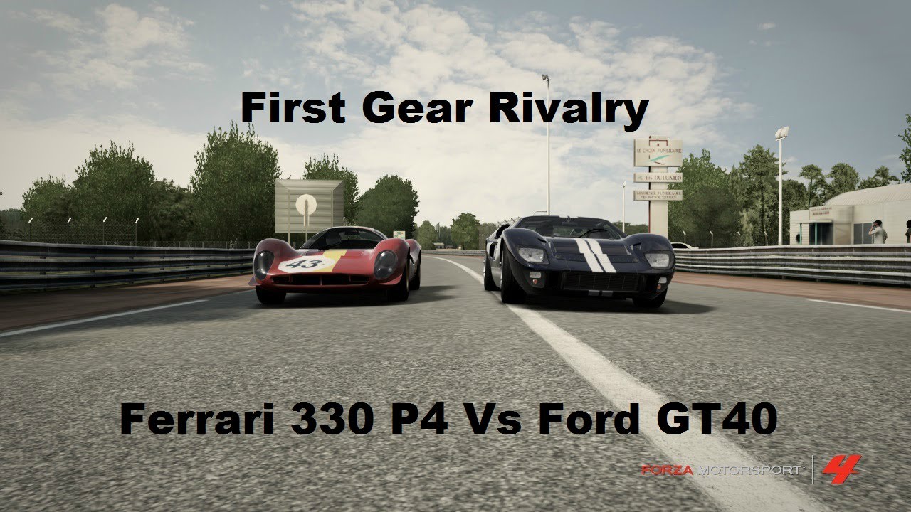 Forza 4 ford gt40 vs ferrari #7