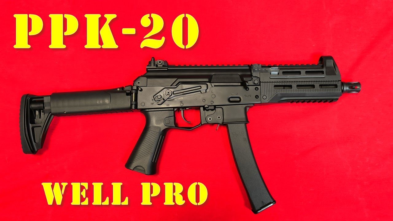Airsoft - Well Pro - PPK20 Version acier + Eshooter [French]