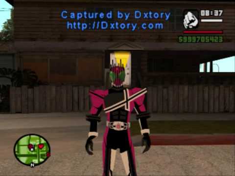 KAMEN RIDER DECADE in GTA SA