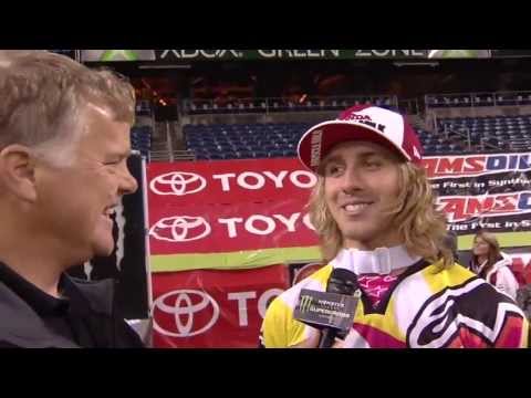 Supercross LIVE! 2013 - And On The Podium Tonight - Justin Barcia in Seattle 