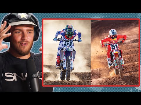 Gas Gas vs. Yamaha - Justin Barcia test track footage - Its insane the difference - Gypsy Tales