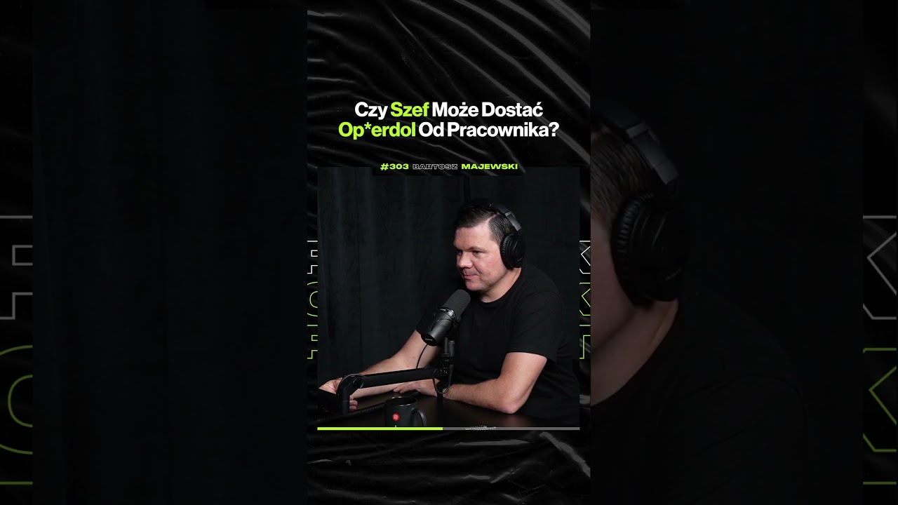 Czy Szef Może Dostać Op*erdol Od Pracownika? – ft. Bartosz Majewski @interesy_podcast