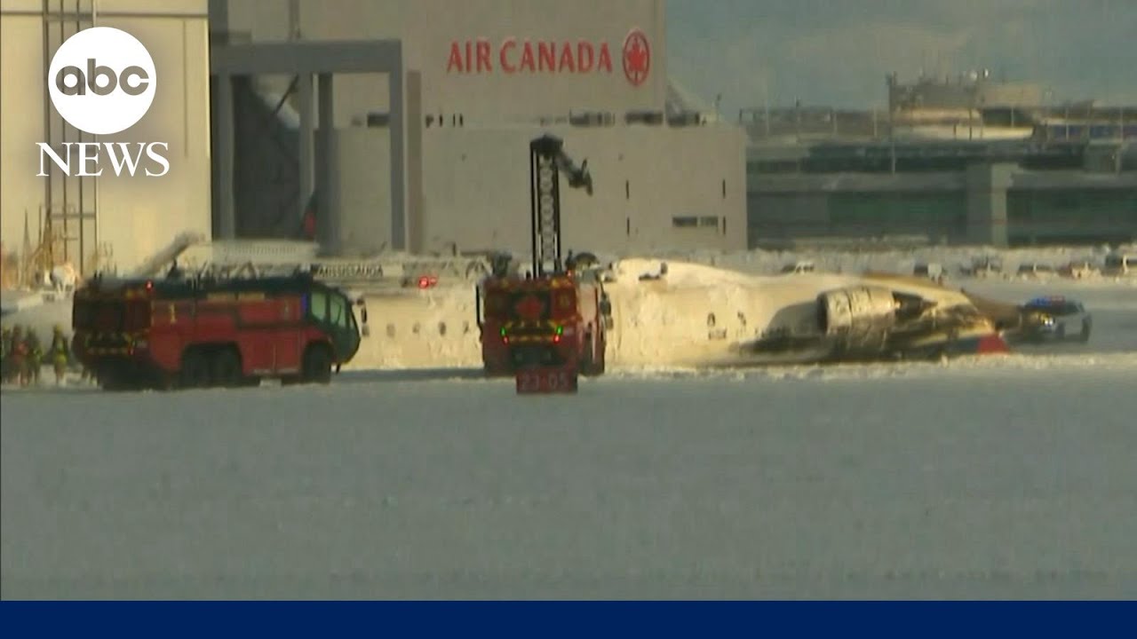 'The aircraft is upside down and burning': ATC audio of Delta crash in Toronto