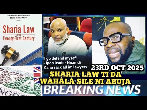 Igboho n gbebon, Nnamdi kanu o gbebon-Igbos|Why we arrested Sowore|Sharia law siezed Christian shop