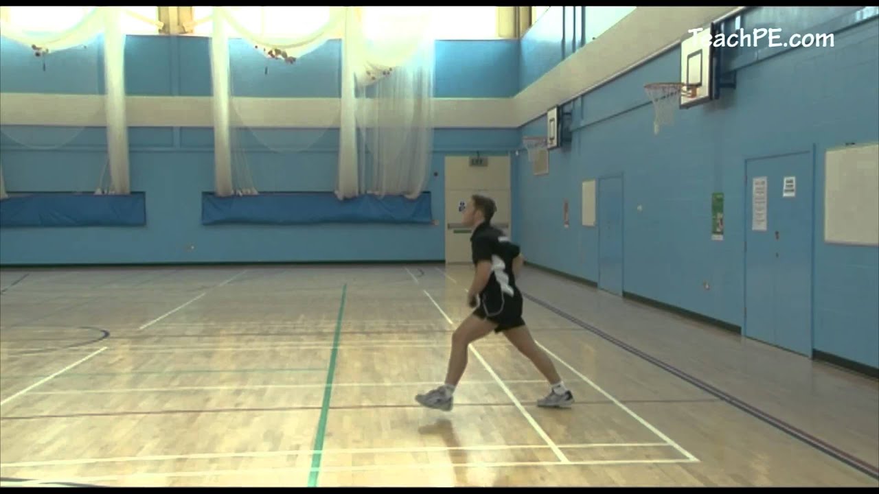 Badminton Forehand Clear Youtube