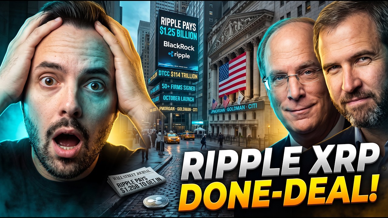 Ripple XRP EXPOSED: Ripple Just Spent $1.25 Billion To Get Inside The BlackRock Boardroom!