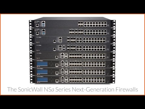 SonicWall NSa Series Firewalls Video Data Sheet