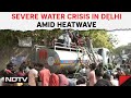 Delhi Water Crisis | Severe Water Crisis Grapples Delhi’s Sanjay Camp Area, Locals Struggle