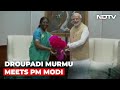PM Modi meets BJP's Presidential pick Droupadi Murmu