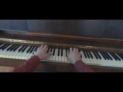 C418 - Wet Hands (Minecraft), Played on an Old Piano