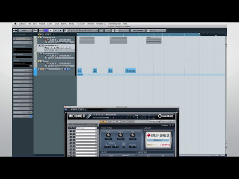 Cubase 7 New Features Video Tutorials - Chapter 10 - Know your harmonies