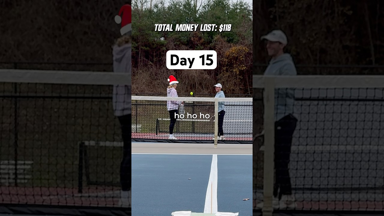 It’s freezing 🥶 pickleball