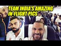 India tour of Sri Lanka: Virat Kohli &amp; Co share in-flight pictures on social media