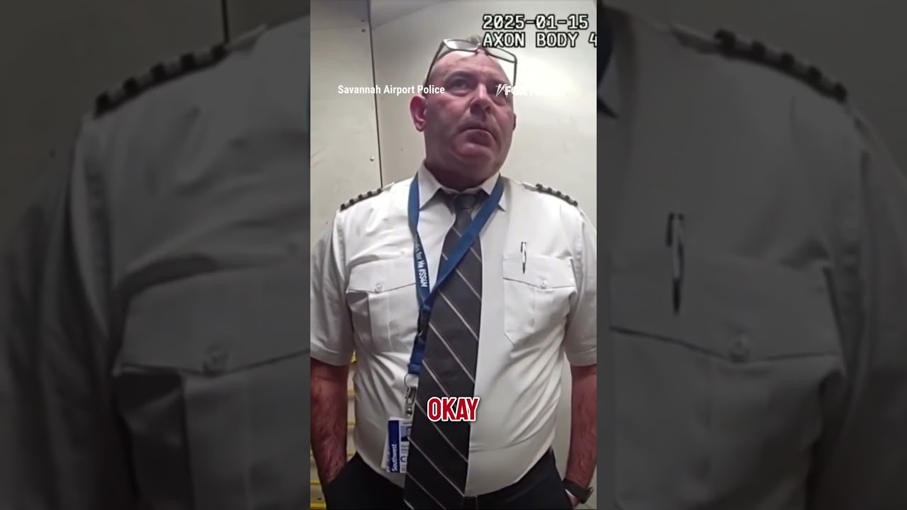 WATCH: Pilot arrested after failing sobriety test before takeoff #shorts #foxnews #news #us