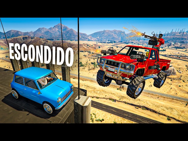JUEGO AL ESCONDITE CON COCHES EN EL DESIERTO!! - GTA 5 ONLINE