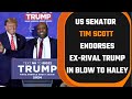US Senator Tim Scott Endorses Ex-rival Trump In Blow To Haley | News9