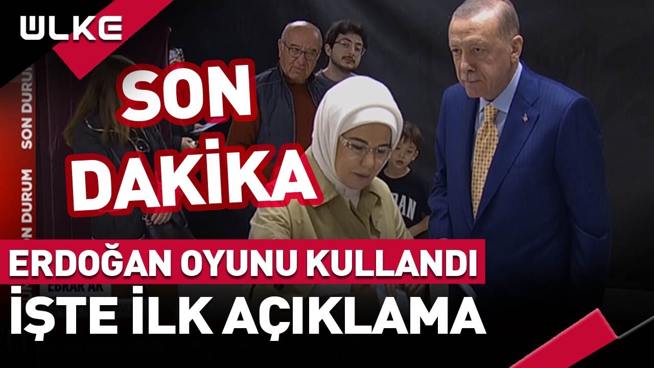 #SONDAKİKA Erdoğan Oyunu Kullandı! İşte İlk Açıklama...