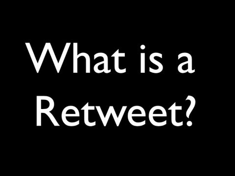 What is a Retweet & How To - Twitter Basics - YouTube