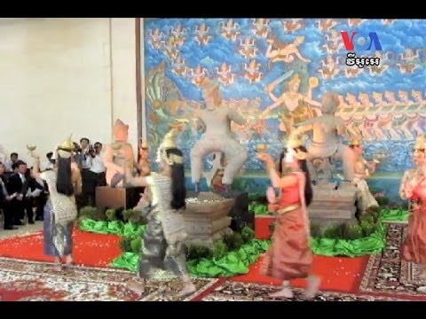  [ News ] Three Statues Repatriated in Phnom Penh Ceremony  -:- [ 1 ] - News, VOA Videos