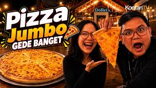 Sensasi Pizza Raksasa di Rawabelong