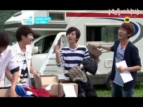 INFINITE Funny 'choosing outfits' game (Ranking King Ep.12)