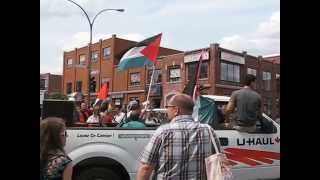 Manifestation contre l'agression israélienne contre les palestinien 06