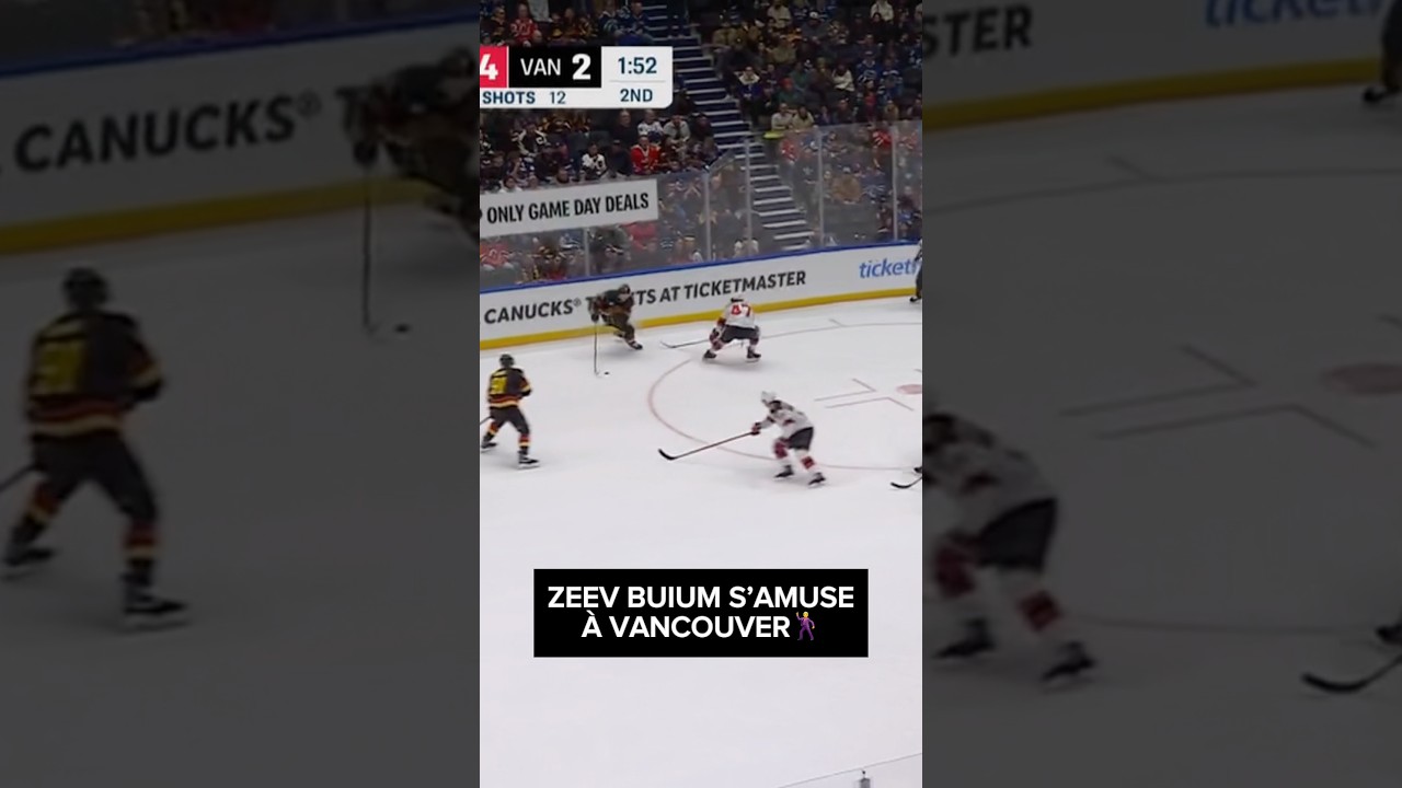 Zeev Buium fait tout tout seul pour son 5e but de la saison! 💪🏻