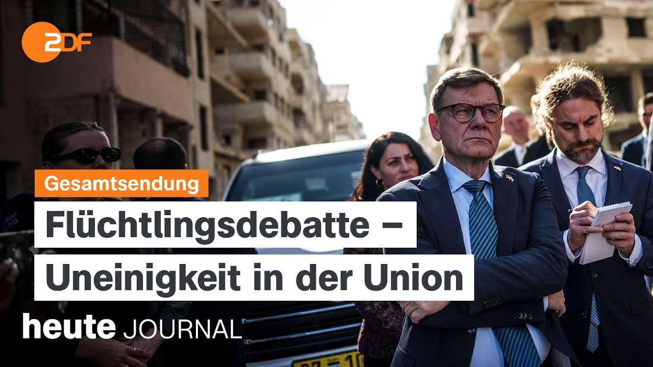 heute journal vom 03.11.2025 Kritik um Wadephul, Erdbeben in Afghanistan, Dorf der Hundertjährigen