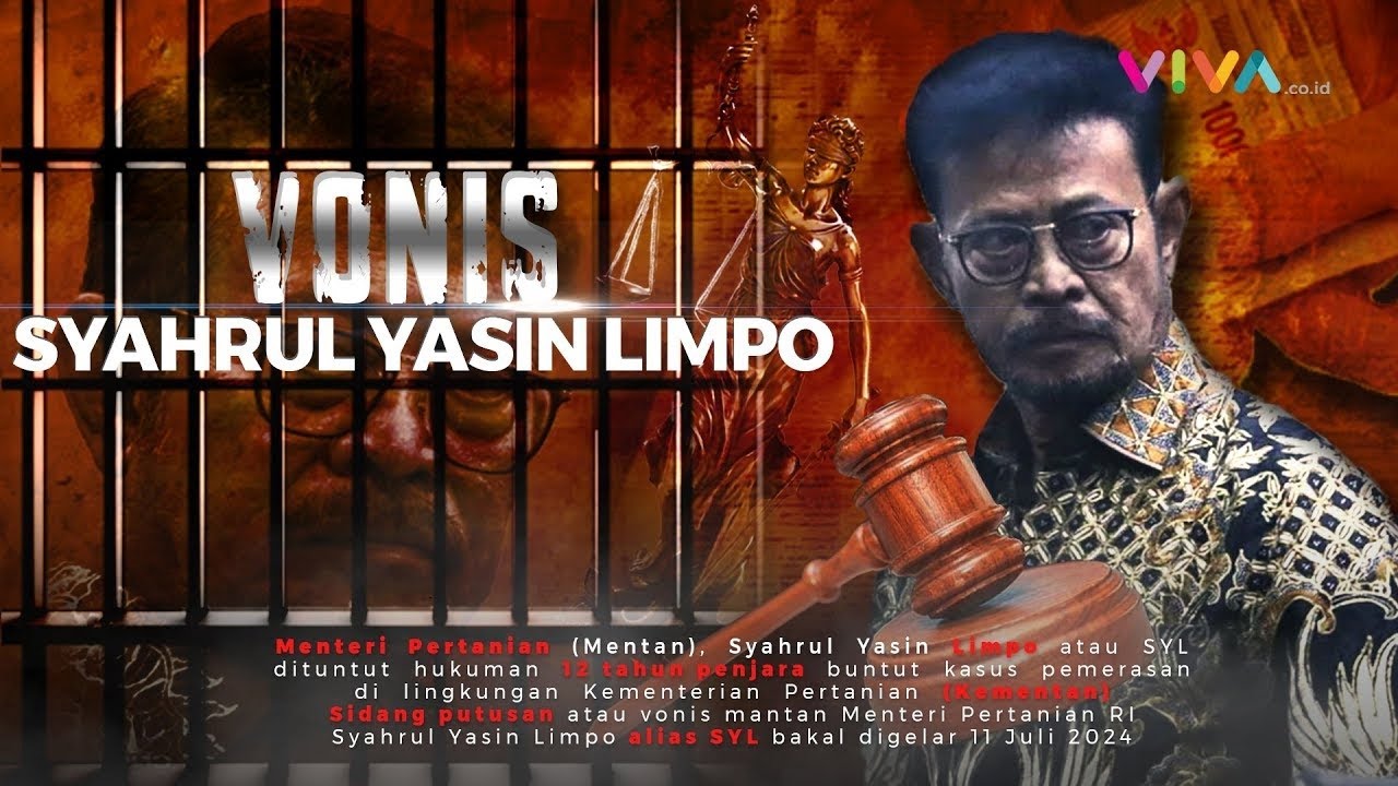 FIX! SYL Divonis 10 Tahun Penjara