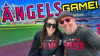 ANGELS BASEBALL GAME! Anaheim, California 2024 Home Game.. Stadium Tour, Food & FUN!