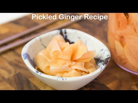 How to Make Pickled Ginger - Gari
