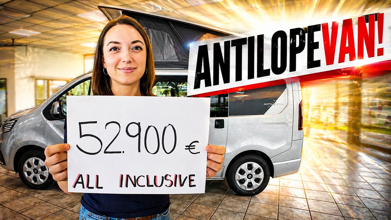 52.900€ All-Inclusive Camper?! 😳 Wohnmobil Antilope VAN Flex Confort Plus