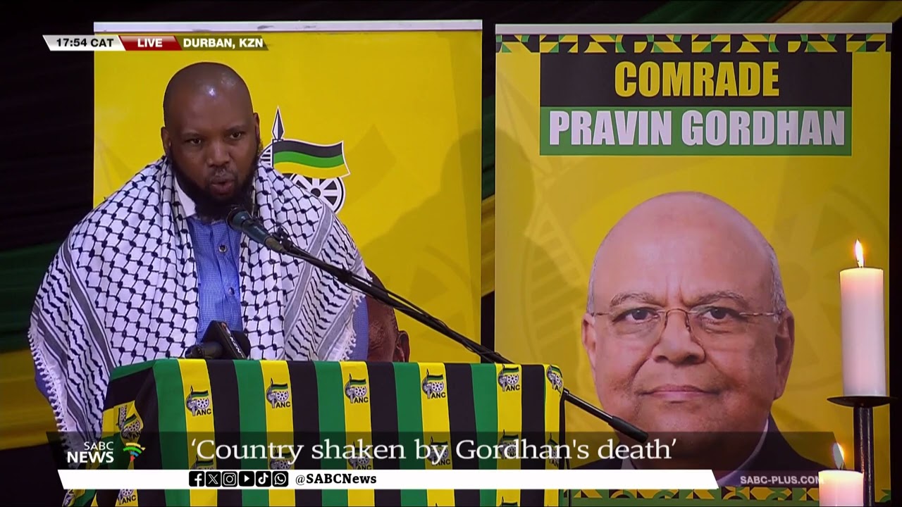 Memorial Service I Comrade Pravin touched the lives of many people: Siboniso Duma