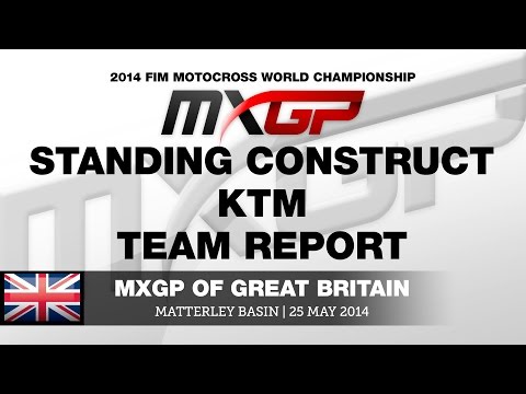 Standing Construct KTM Team Report - MXGP Motocross
