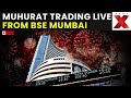 Muhurat Trading LIVE: Sensex Shines as Muhurat Trading Begins | Diwali 2025 LIVE from Mumbai | NewsX
