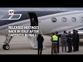 Released hostages back in Italy after two years of captivity in Mali  - 01:15 min - News - Video