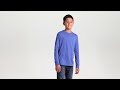 district dt132y youth perfect tri ® long sleeve teevideo thumbnail