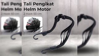 Pratinjau video produk MOTOWOLF Tali Pengikat Helm Motor Strap Adjustable 2 Hook 60cm - WP01