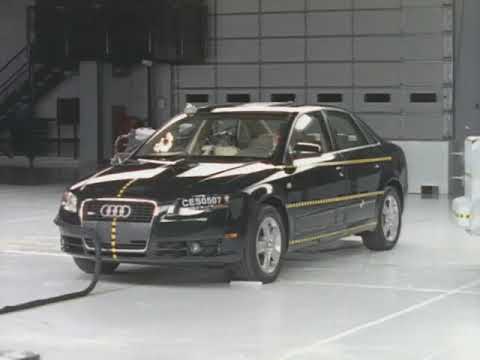 Teste de acidente de vídeo Audi A4 B7 2004 - 2007