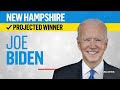 NBC News projects Joe Biden won the New Hampshire Democratic primary  - 02:38 min - News - Video