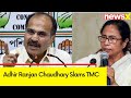 TMC Goons Trying to Capture Roads | Adhir Ranjan Chaudhary Slams TMC | NewsX