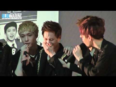 130616 인천 팬사인회 수호 직캠 - Baby Don't Cry