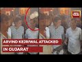 Bottle hurled toward Arvind Kejriwal at Garba event in Gujarat