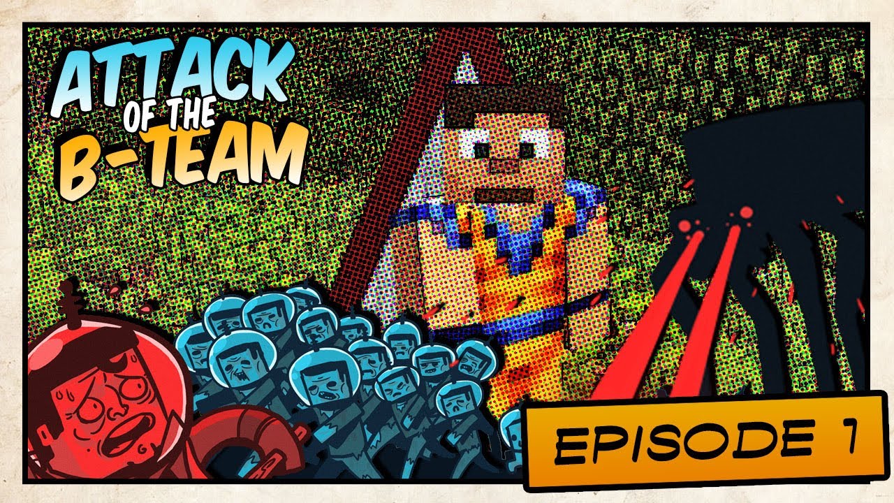 Minecraft: Attack Of The B-Team - The Beginning! - E1 - YouTube