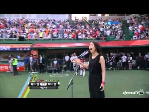 2012 팔도 프로야구 올스타전 소향 애국가