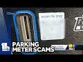 Baltimore officials warn against QR codes on parking meters