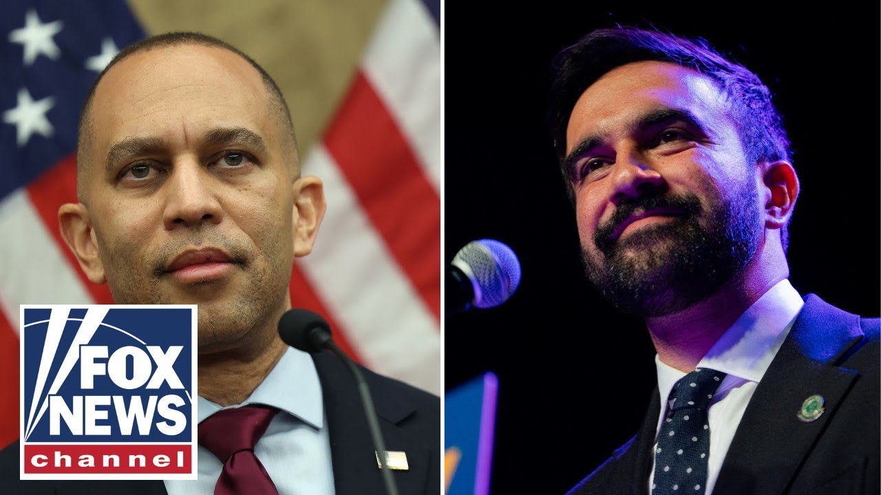 Hakeem Jeffries avoids answering question about Mamdani's college application