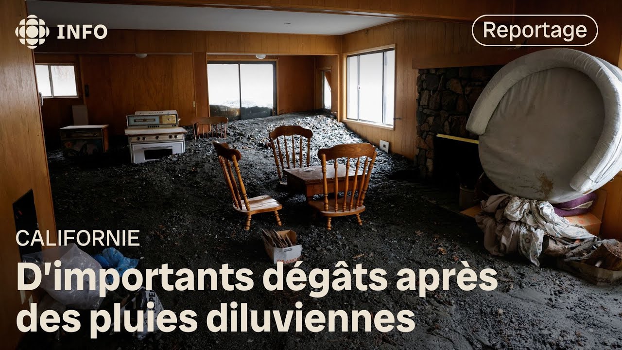 Bilan catastrophique en Californie après les pluies diluviennes