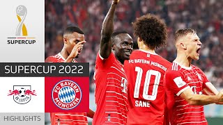 Mane off the mark | RB Leipzig — FC Bayern München 3-5 | Highlights | DFL-Supercup 2022